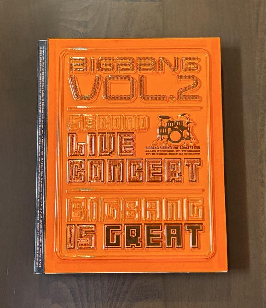 [USED] Rare BIGBANG VOL.1 CD, VOL.2 DVD set for sale