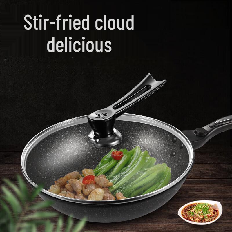 Yoshida Takumi Maifan Stone Non-stick Iron Wok