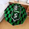 Sassuolo Football Crest Design Automatic Folding Umbrella - 8-Rib Travel Umbrella with Auto Open/Close & Portable Gifts for holidays or birthdays