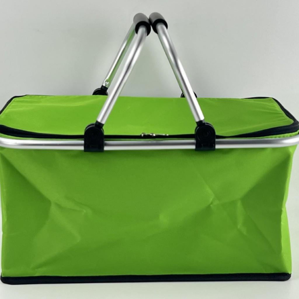 Foldable Outdoor Camping Cooler Bag - Insulated, Large Capacity, Multifunctional for Picnic or Takeout