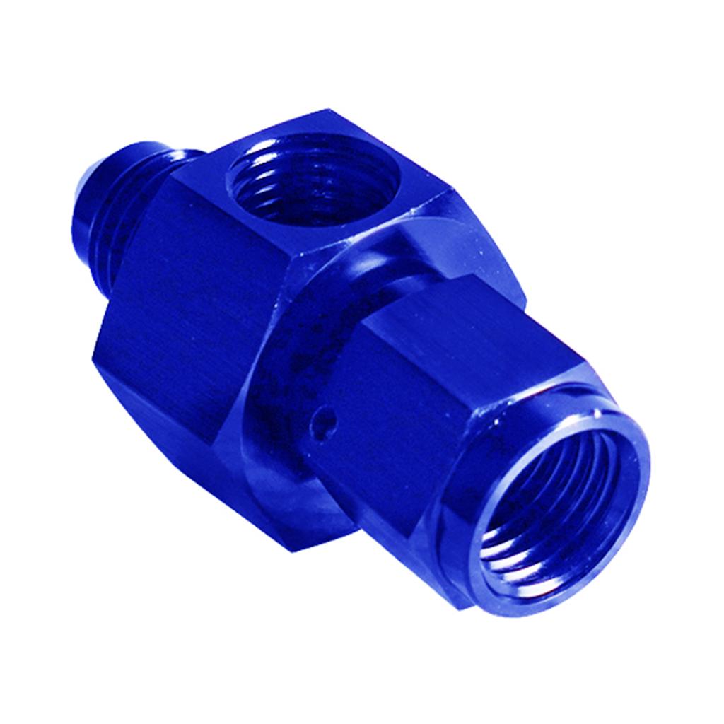 AN4 AN6 AN8 AN10 AN12-1/8NPT AN Swivel Joint Connection Aluminum Alloy Used for Oil-Gauge Sensor Side Port Adapter