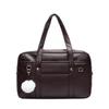 PU Leather JK Uniform Bag Solid Color Retro Handbag Preppy Style Shoulder Bag Commuting Junior High School Crossbody Bag