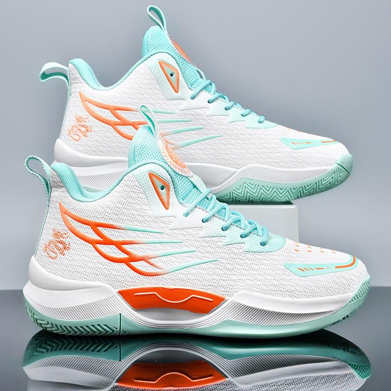 Youth High-Top Basketball Shoes Court Play - TPU Upper MD Sole Lightweight Cushioning Unisex Size 35-45