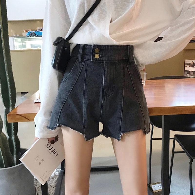 

Women s 2026 High-Waist A-Line Wide-Leg Shorts: Chic Korean Style, Loose Fit, Perfect for Summer S