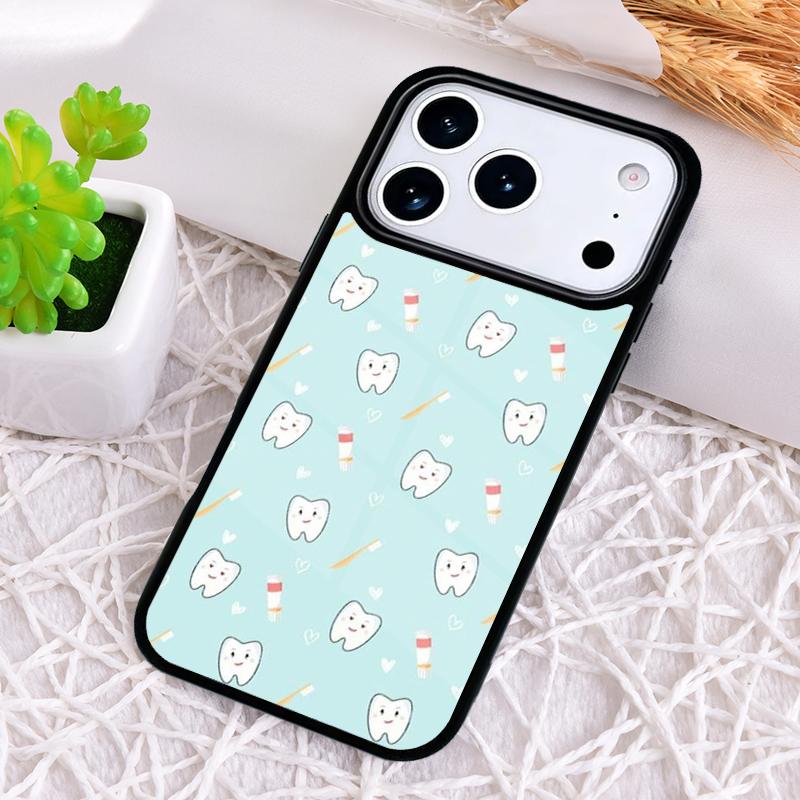 Dental Definitions Tooth Phone Case for iPhone 17 Air 16 15 11 12 14 13 Pro Max Shockproof Cover
