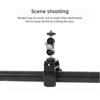 Aluminum Alloy Portable Adjustment Bracket 1/4 Magic Arm Tripod Cell-Phone Photography Fill Light External Strange Hand