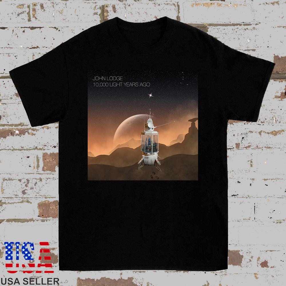John Lodge 10,000 Light Years Ago THe Moody Blues T Shirt  Unisex T-Shirt XXL