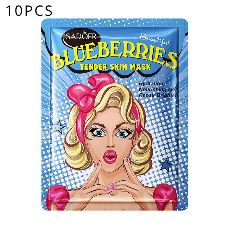 Sadoer Blueberry Rejuvenating Goddess Mask Hydrating Facial Mask