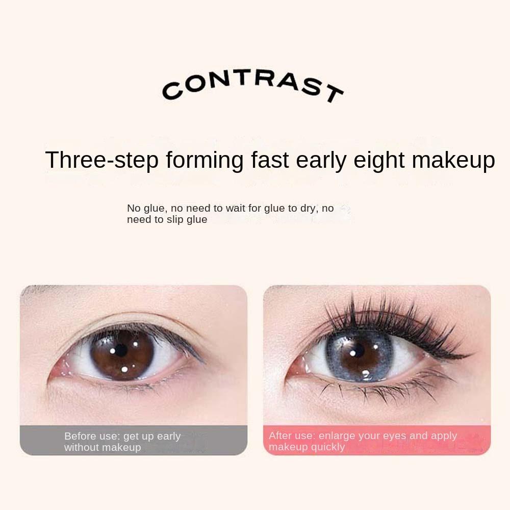 Eyelashes Extensions L Curl False Eyelashes Segmented Eyelashes Bundles  Cosplay Party