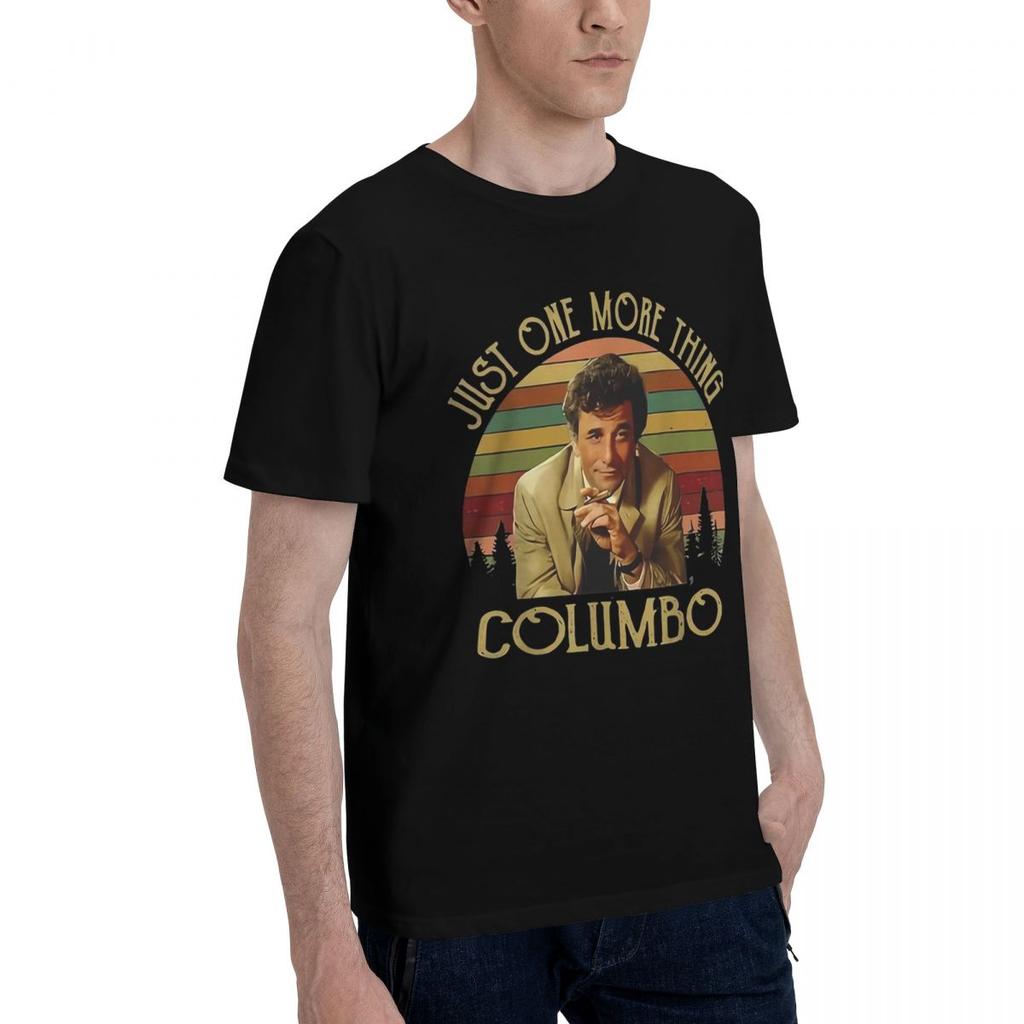 JustOneMoreThingColumbo 100 Cotton Casual Breathable Confortable Shirt Mens Designer Clothes Mens Tops