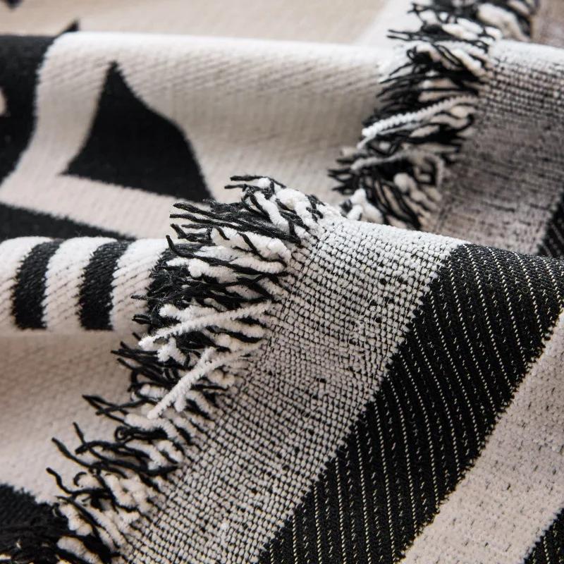 Slipcover Chenille Four Season Universal Bohemian Style Double Sided Sofa Cover Towel with Full Coverage Universal All Inclusive