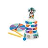 Jeu de société pingouin - COLORBABY - Lot de 6 - Bleu et Blanc - Enfants 4 ans et plus - Plastique - Thème Pingouin