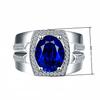 New 925 Sterling Silver Ring Shining Gemstone Simplicity Fashion Exquisite For Women Jewelry Wedding 18k White Gold Plated