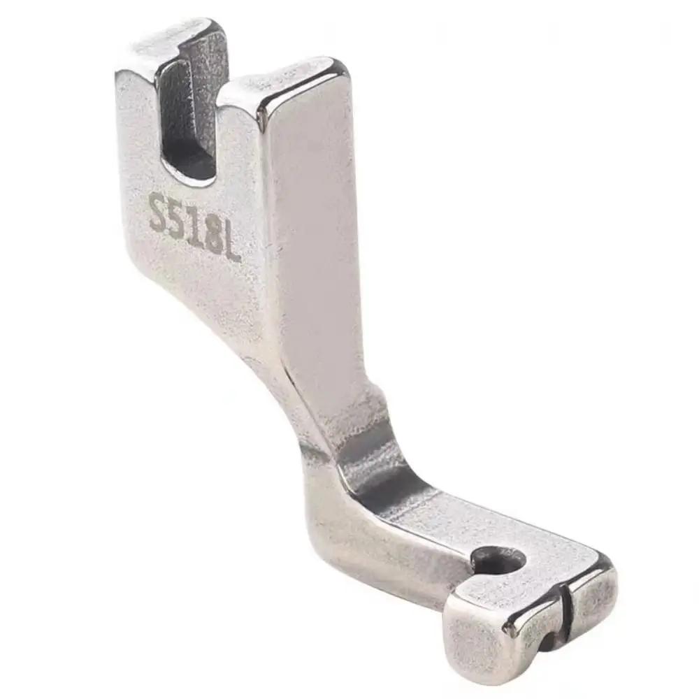 1Pcs Lockstitch Zipper Presser Foot Single-Sided Unilateral Flat Car Sewing Machine Accessories Invisible Steel