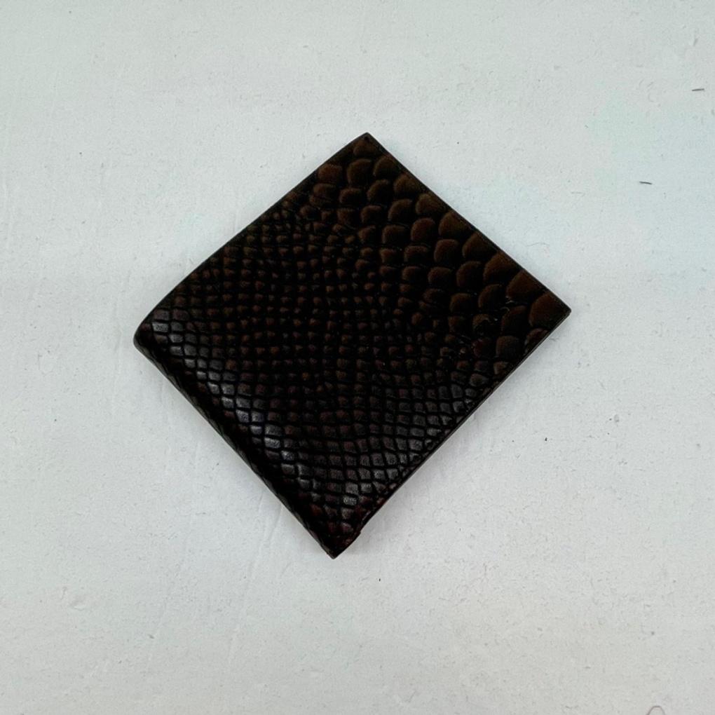 Men's Luxury Cowhide Horizontal Wallet - Men's Essential Item - 75% Off Sale - AM2102-9 Brown