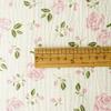 135x50cm Pure Cotton Pink Rose Flower Printed Double-layer Crepe Fabric, Making Kids Blanket, Pajamas DIY Clothing Fabric