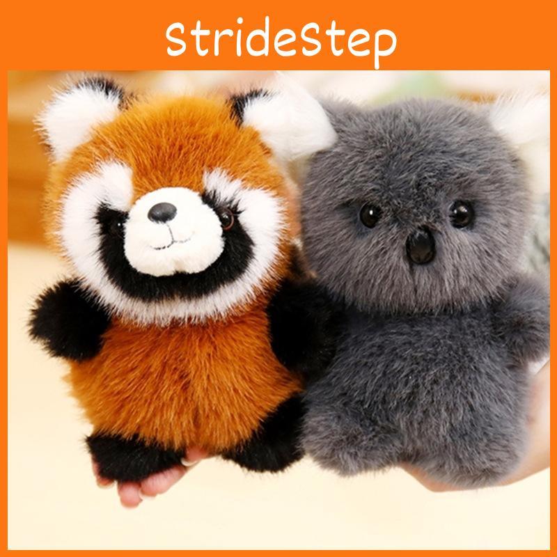 Style Cute Cartoon Plush Panda Keychain Pendant Car Decor For Kids And Teens