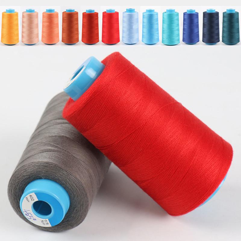 

Модные швейные инструменты 3500 ярдов, промышленные 3500 ярдов/рулон, полиэстер, популярные 40 цветов, высококачественная прочная швейная нить, швейная машина