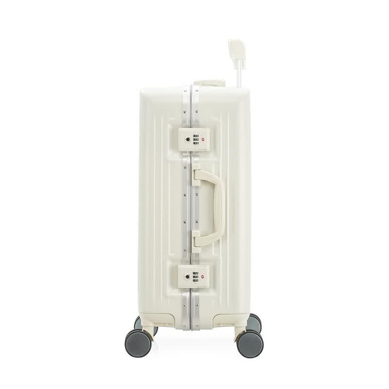 OIWAS Aluminum Frame Hardside Luggage