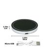 1/2PCS LED Car Cup Holder Lights, Light up Car Coasters for Cup Holders 7 Colors Changing USB Charging Mat Waterproof Cup Pad