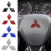 Epoxy Auto Lenkrad Emblem Modifizierter Aufkleber Decal für Lancer EX Outlander Pajero ASX Eclipse Cross Ralliart