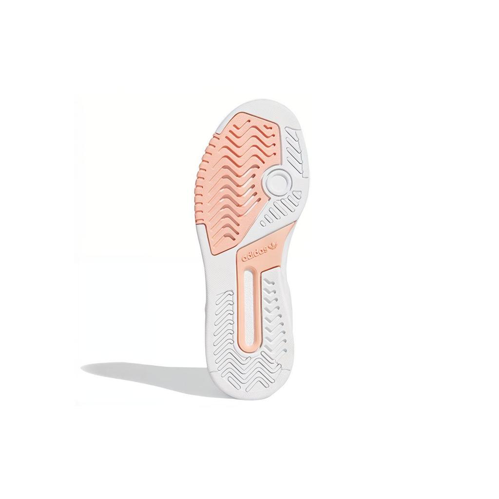 (WMNS) Adidas Originals Drop Step 'White Orangepink' Women's EE6536