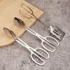 Stainless Steel Multi-Purpose Tongs for Food, Bread, BBQ, and Charcoal