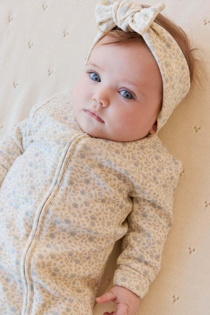 Jamie Kay Organic Cotton Elodie Size 60 Romper, Whisper, White, JBCO251175, Baby,