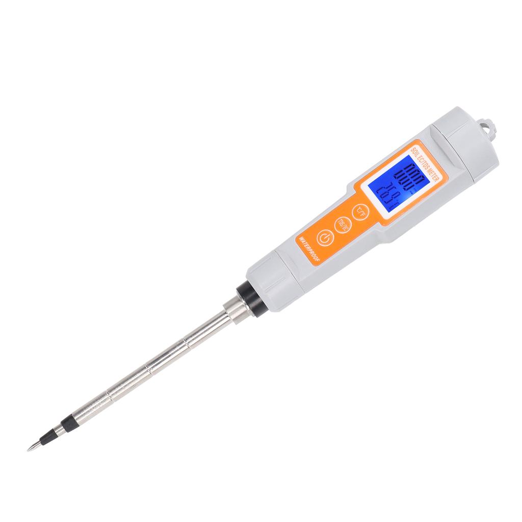 Soil EC Meter Temperature Tester TDS Sensor LED Display Tool for Horticulture Planting