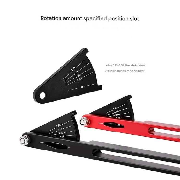 Bicycles Chain Wear Indicators Tool Multifunctional Bike Chain Gauges Measurement Checker Road Cycling Repair Tool