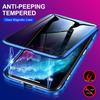 Metalowe Etui Anty Peeping do Telefonu OnePlus 10 Pro 10R 11 11R 12 12R 13 13R Magnetyczne Szklane Pokrowiec z Ochroną Prywatności 360 Stopni