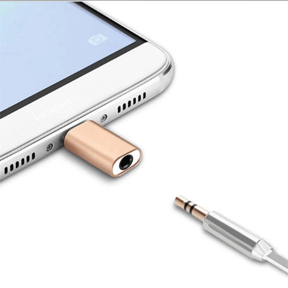 Connector Earphone Speaker Headphone Adapter Type C Headphone Connector Audio Converter 3.5mm Jack