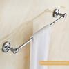 Wall Mounted Polished Chrome Brass Bathroom Double Towel Bar Towel Rail Holder Bathroom Accessory