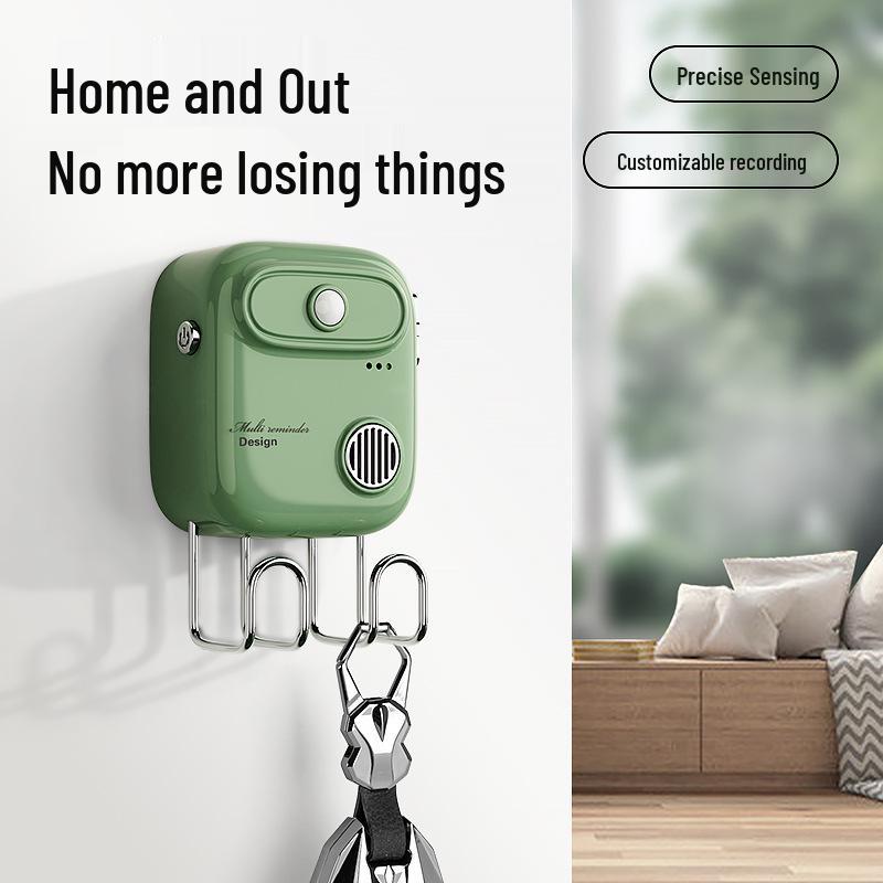 

Smart Voice Doorbell: Automatic Home Departure Reminder Device Cream Basic Edition [No Recording]