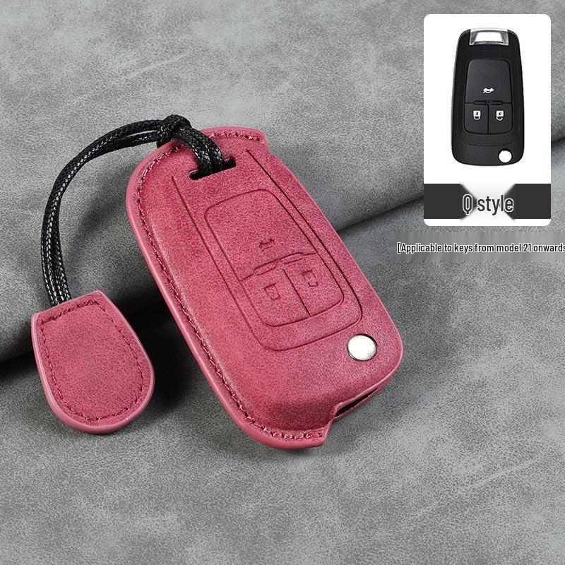 Chevrolet Sheepskin Key Case for Trax, Cruze, Cavalier, Malibu XL, Sail (Folding)