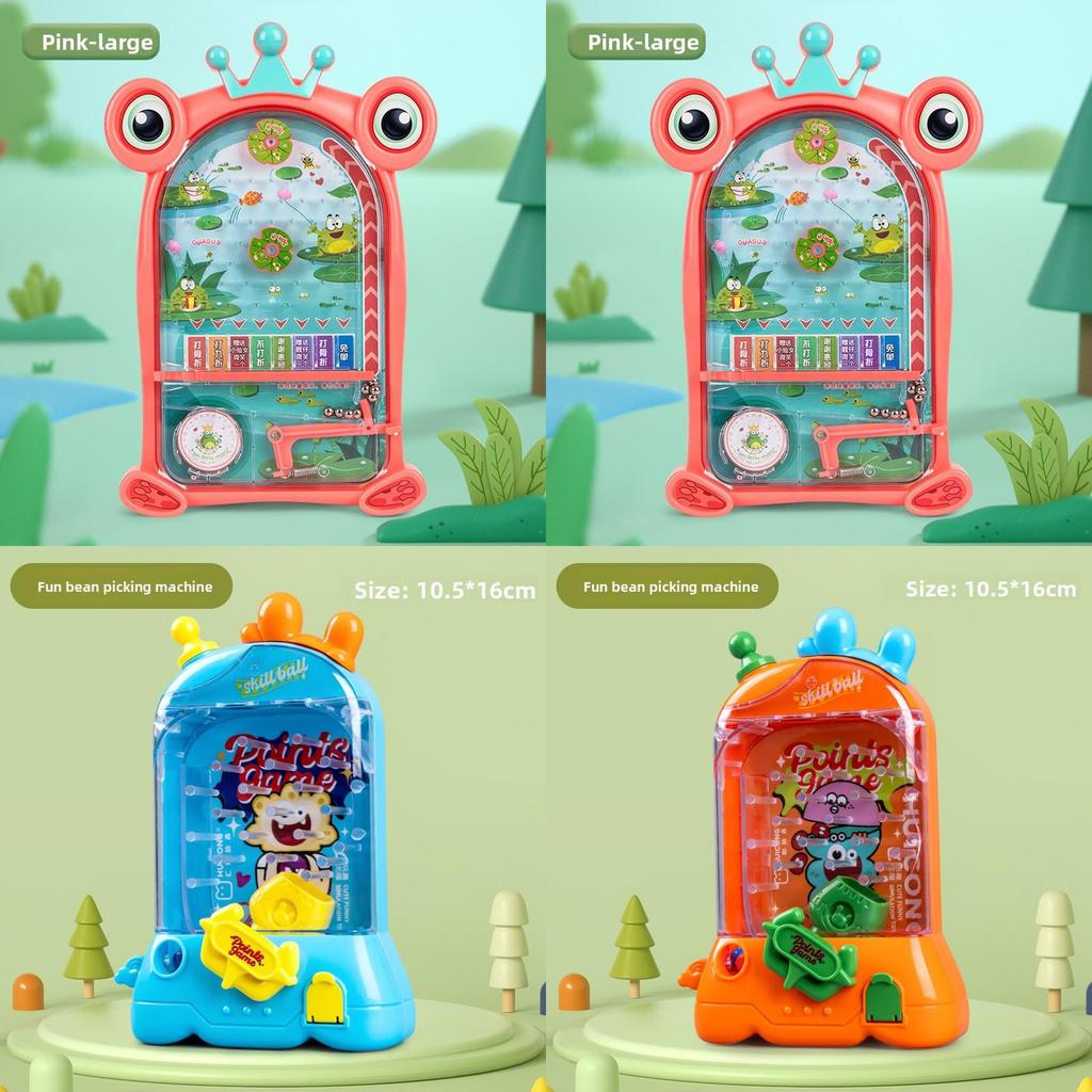 Childrens Frog Pinball Game Machinetoy Puzzle Game For Kids Educational Fun Play