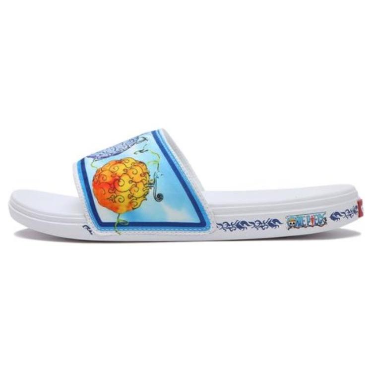Vans La Costa Slide-On x One Piece WHITE Men s VN0A5HF57WM EU 36.5