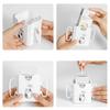 Portable With Handles Milk Cup Holder Adjustable Spill Resistant Food Pouch Holder Safe Plastic Juice Bag
