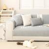 Plush Sofa Cushion Non-Slip Cream Style Winter Cushion Simple Modern Living Room Backrest Sofa Cover Slipcover