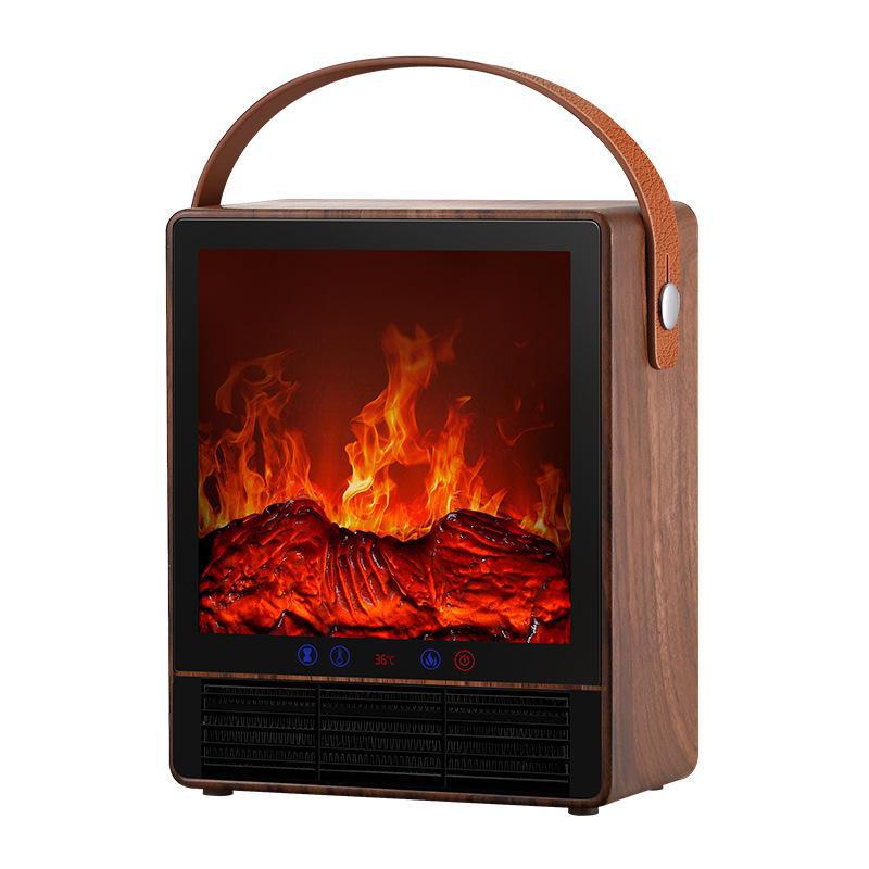Camel Electric Flame Simulation Portable Desktop Heater