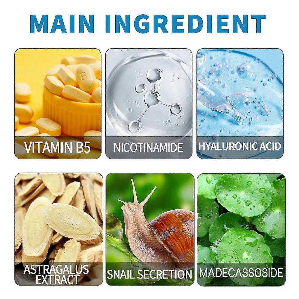 Revitalizing B5 Facial Essence with Vitamin B5 & Snail Secretion  Anti-Aging, Deep Hydration, Spot Lightening, Skin Barrier Repair & Softening for You