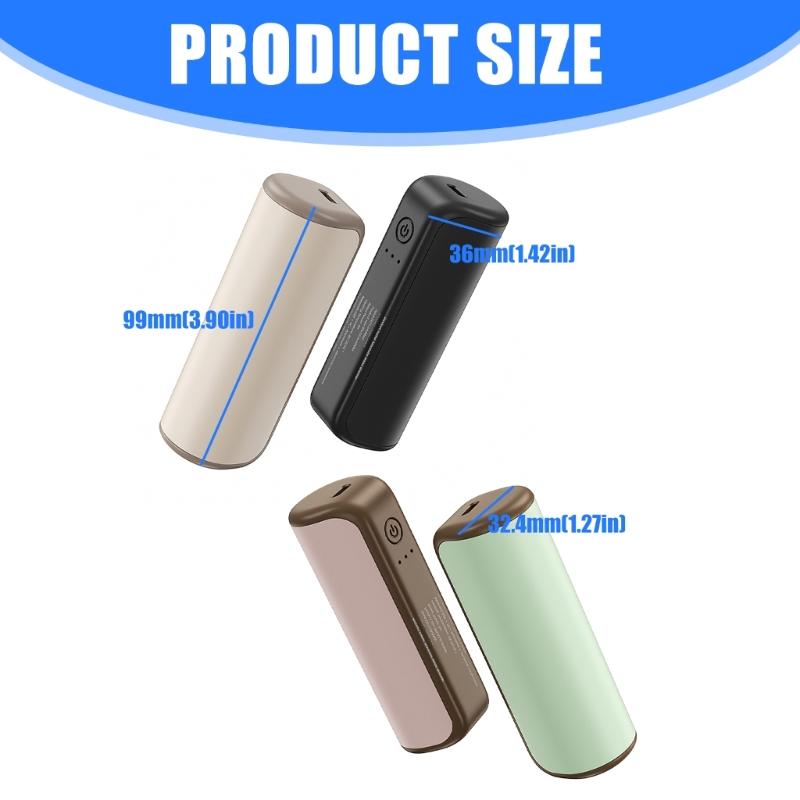 Portable 3000mAh Split Hands Warmers 3 Second Fast Heating Warmth Magnetic Pair For Commuting And Winter Activity