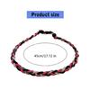 Braided Necklace Elegant Necklace Adjustable Length Necklace Baseball Necklace Perfect for Baseball Players and Fan