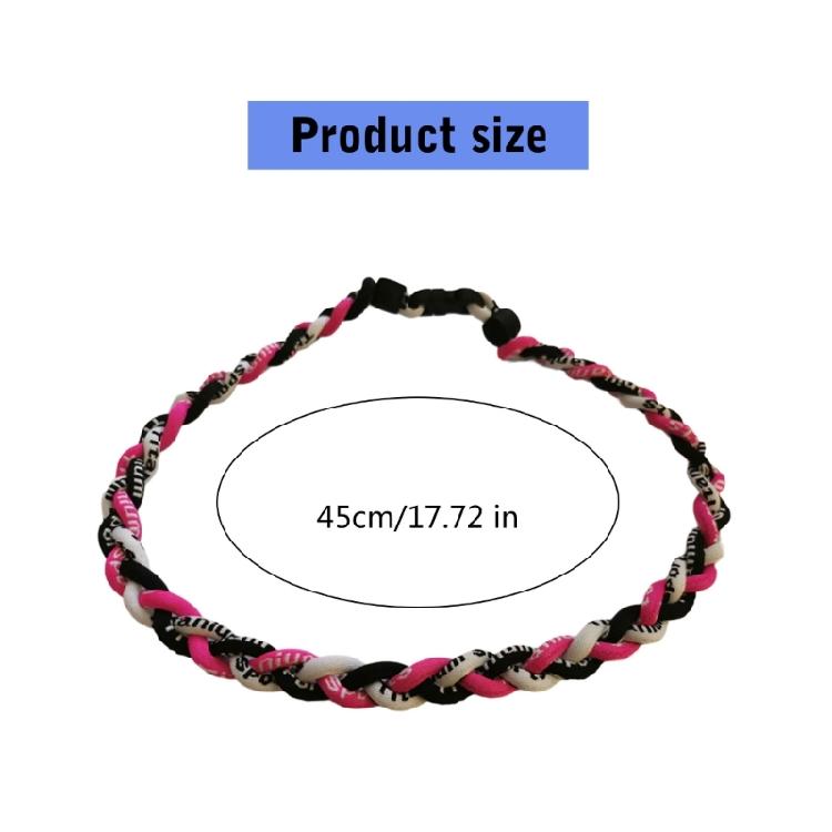 Braided Necklace Elegant Necklace Adjustable Length Necklace Baseball Necklace Perfect for Baseball Players and Fan