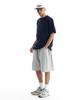 CREAM SODA LAB Minimal Wide Training Essential Side Cut Bermuda Shorts