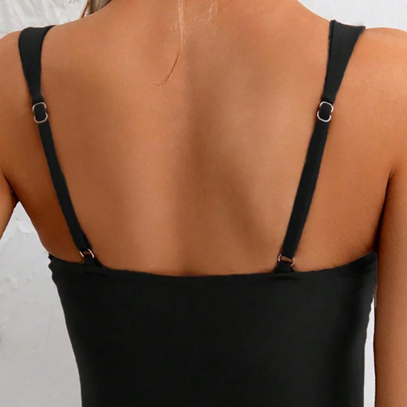 Plain Ruched Swimsuit Women One Piece Solid Swimwear Female Beachwear Bathers Bathing Swimming Swim Bodysuit Summer