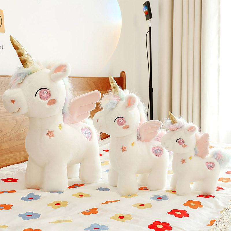 Unicorn Sky Starry Doll Plush Toy Large Sleep Pillow Cute Valentine Day Gift