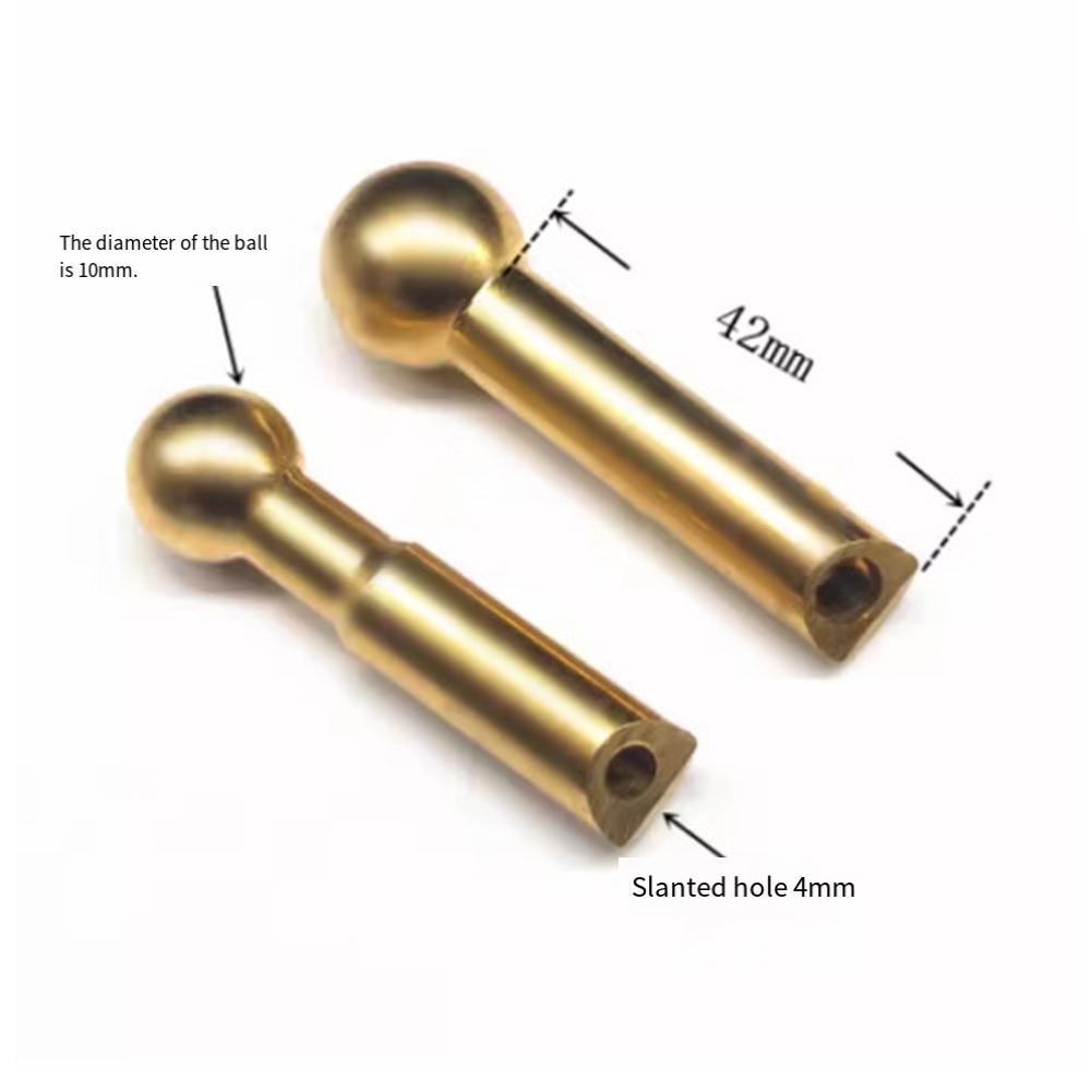 5PCS Through-hole Brass Ball Coolant Nozzle For CNC Machine Tools Equipped With Fixing Holes Stable Installation