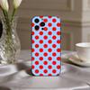 P-Polka D-Dot A-Art Phone Case For iPhone 17,16,15,14,13,12,11 Plus,Pro Max,XS,Soft Silicone Black Cover