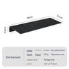 "Single-Layer 304 Stainless Steel Bathroom Shelf & Cup Rack"